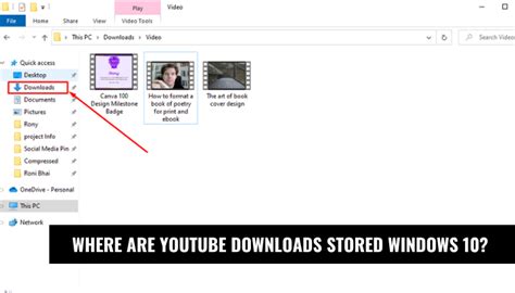 From there, you need to create a new folder (call it Videos). . Where are youtube downloads stored